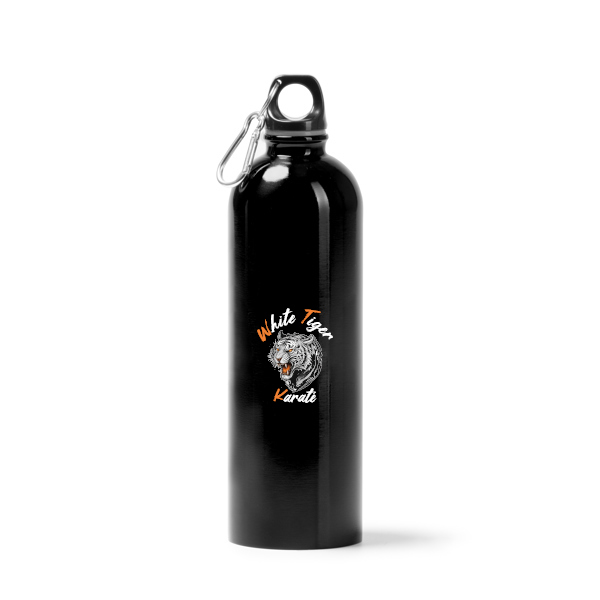 GOURDE MOUSQUETON METTALISÉE